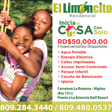 El Limoncito Residencial, Sueño Hecho Realidad Para Todos: Inicia Tu Casa con Solo RD$50,000.00